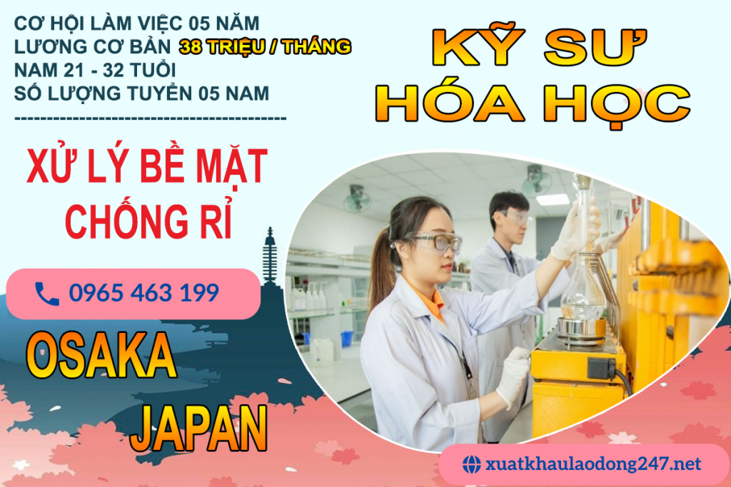 Kỹ Sư Hóa Học Xử Lý Bề Mặt Chống Rỉ